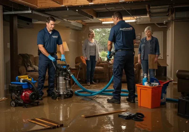 Basement Water Extraction and Removal Techniques process in Vandiver, AL