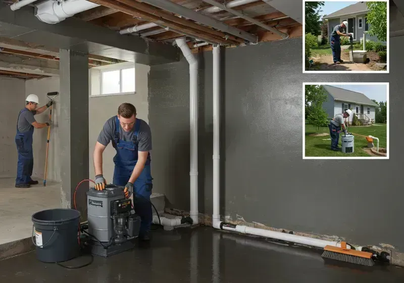 Basement Waterproofing and Flood Prevention process in Vandiver, AL